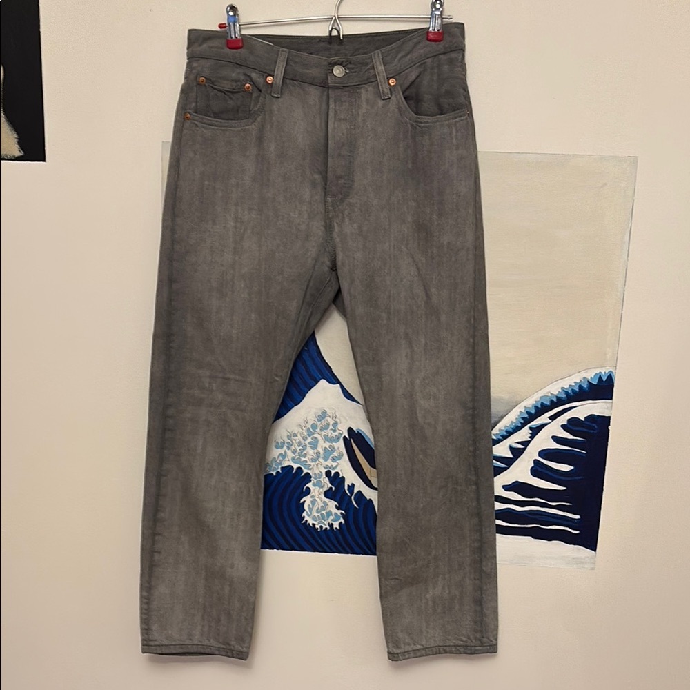 Levi’s 501 Button-Fly Jeans – Gray – W29 L26